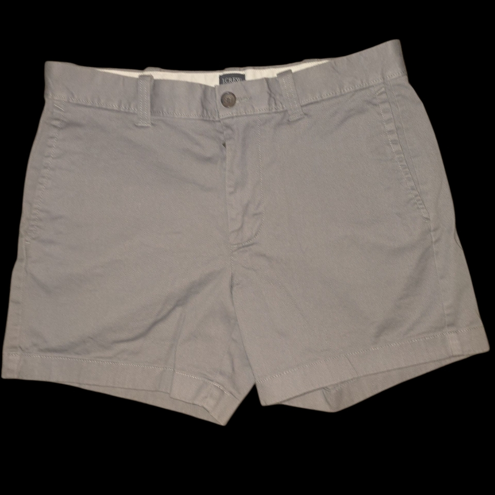 J. Crew Gray Flat Front Shorts